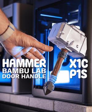 Forge Hammer - Handle for Bambu Lab printers