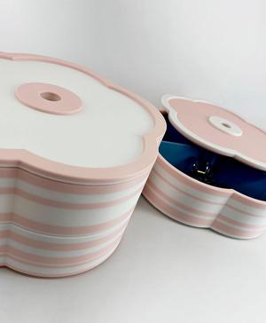 Ume L60 Stacking Containers Bathroom Organizers Cherry Blossoms