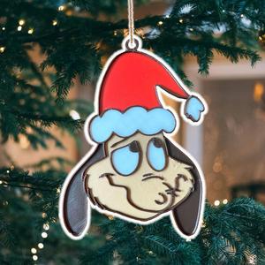Christmas The Grinch Dog - Max Tree Ornament