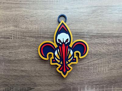 New Orleans Pelicans Oversized Necklace, Pendant