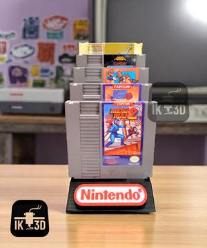 NES Cartridge Display / Holds 8-16 Cartridges / No Supports