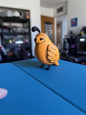 Chunky Quail figure 
