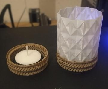 Christmas Candle Lamp 2