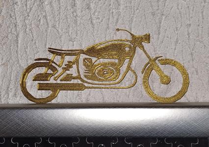Retro bike - Wall Art - Moto retro