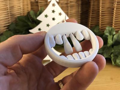 Two Front Teeth Ornament