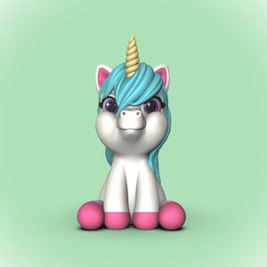 Cute Unicorn -V2 (NO SUPPORTS)