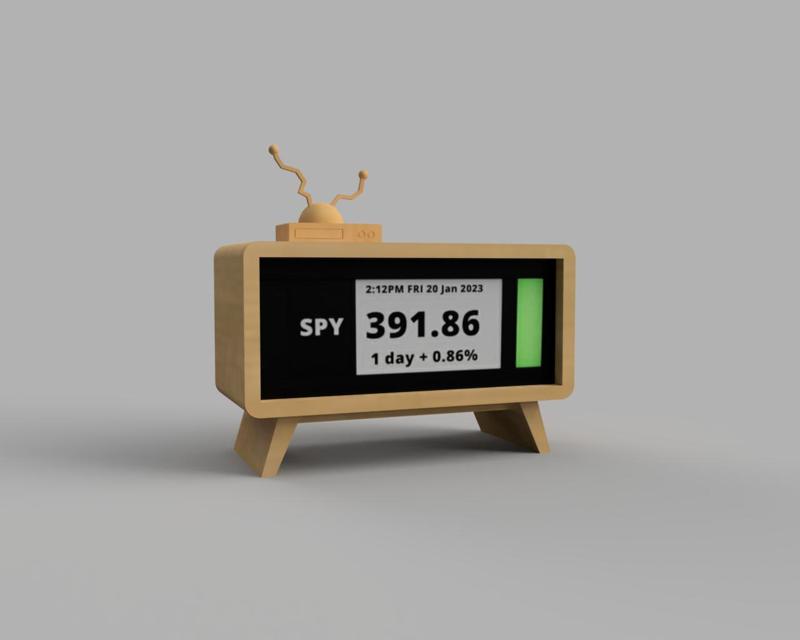 TickrMeter - Simpsons TV Stand