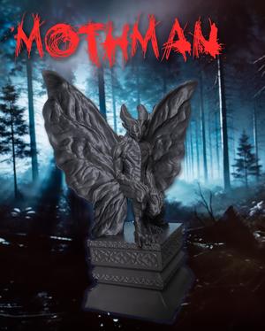 MOTHMAN - Fabled Creatures Desk Statue for Halloween!