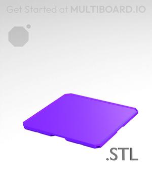 2x2x0·25 - Multibin Insert - STL Remixing File