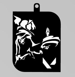 KEYCHAIN JETT VALORANT