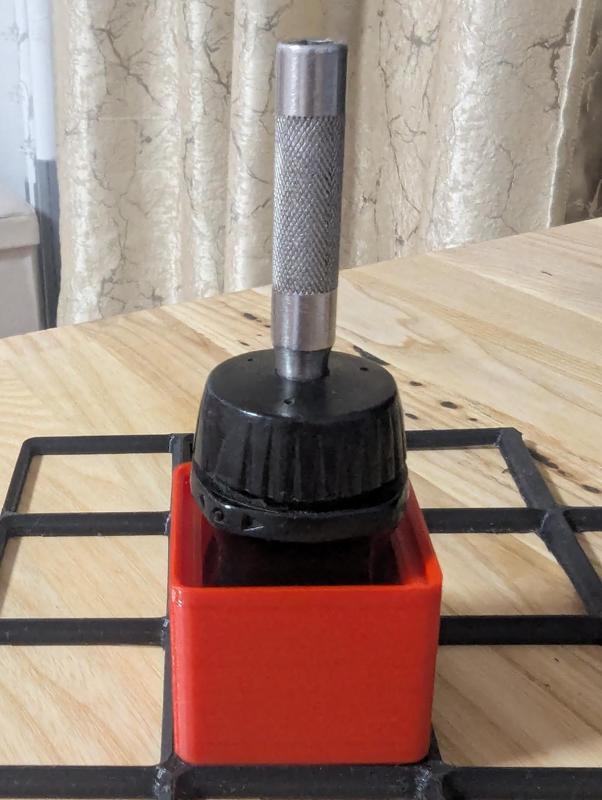 Gridfinity 1x1 Vertical stubby screwdriver holder