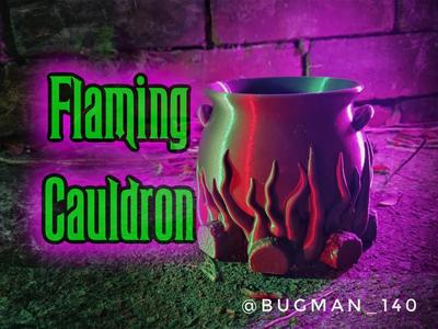 Flaming Cauldron