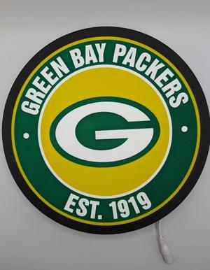 Green Bay Packers Round Lightbox