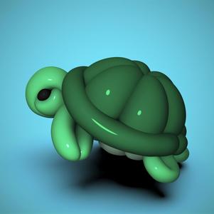 Balloon Sea Turtle