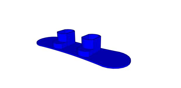 Small Snowboard - Finger Board