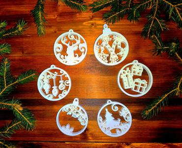 Christmas Tree Ornaments Collection