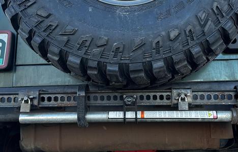 Hi-Lift Jack reverse camera mount