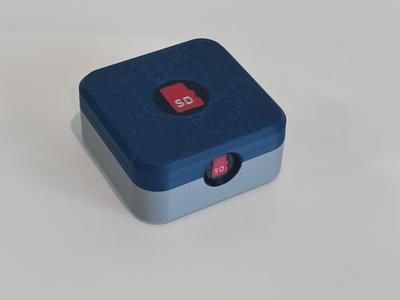 Micro SD Card Box - Pop-Up Box Compatible
