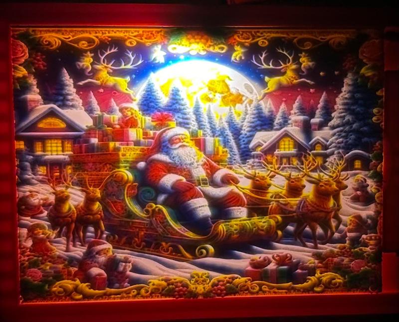 Christmas Lithophane