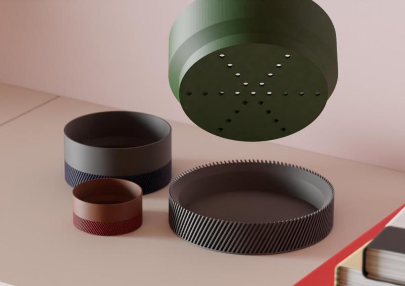 Modern Planter. Integrated Drainage. Easy Print