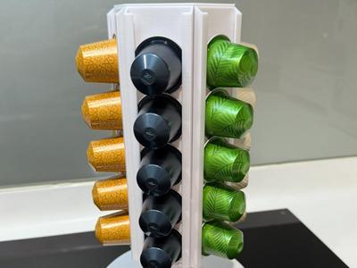 Nespresso Capsule Holder or Stand (Rotatable) V2