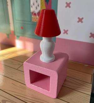 Lamp for barbie dolls 1:6