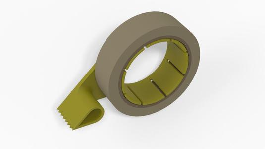 Masking tape holder