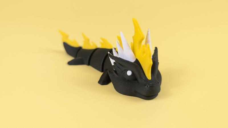 Thunder Dragon - Articulated Figure Keychain