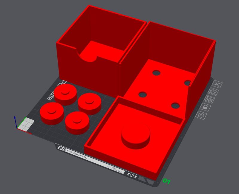 Stackable Lego inspired Storage Box