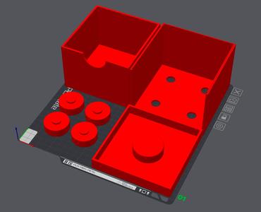 Stackable Lego inspired Storage Box