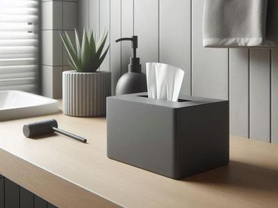 Minimalist Tissue Box, Tissue Dispenser