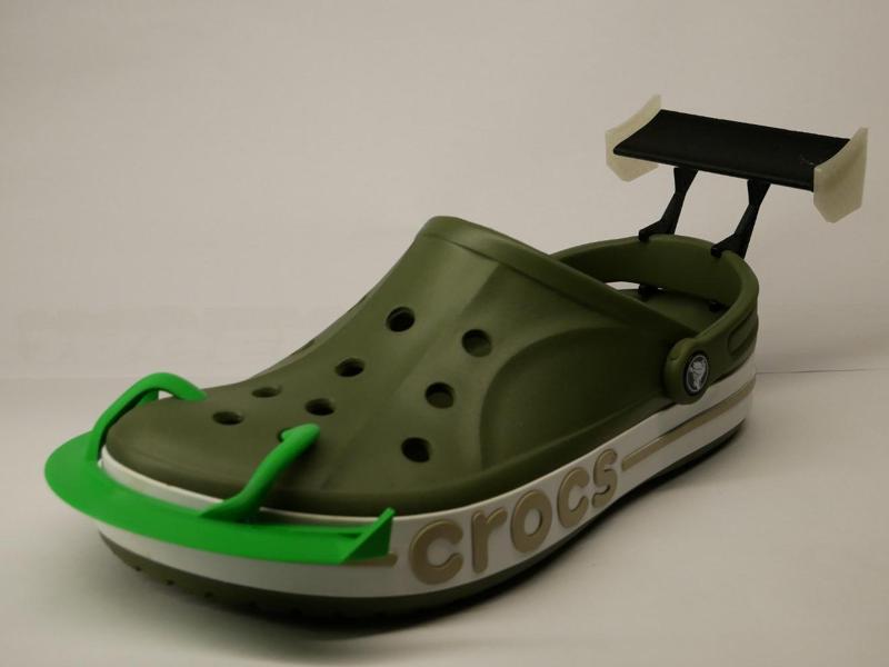 Aerodynamic kit for crocs