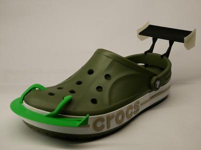Aerodynamic kit for crocs