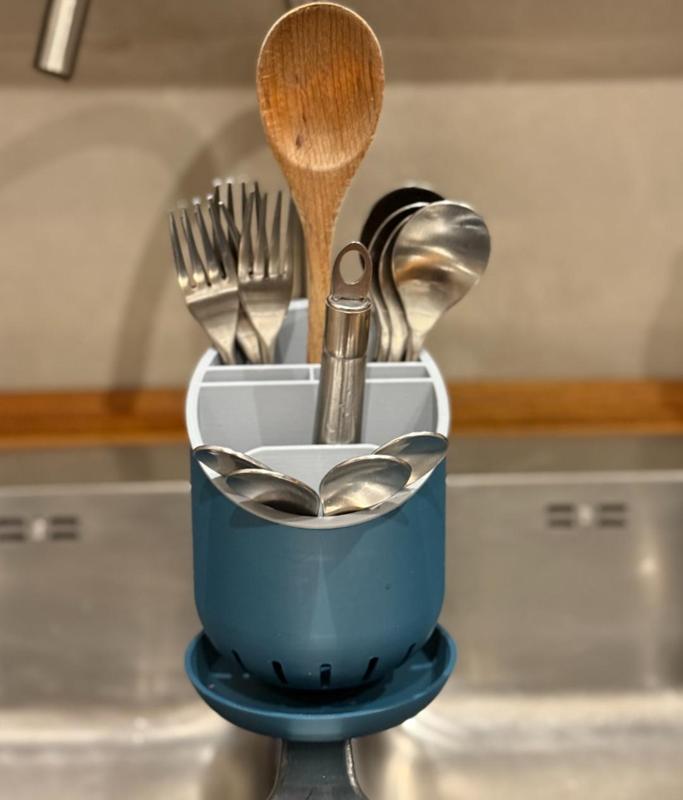 Cutlery Drainer - Utensil Drainer