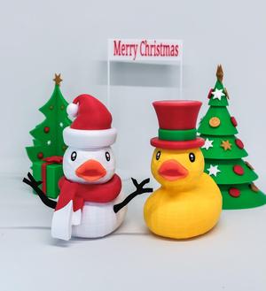 Cute Christmas Duck