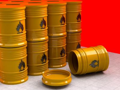 Flammable Contents Barrel Stash Container 80x105mm