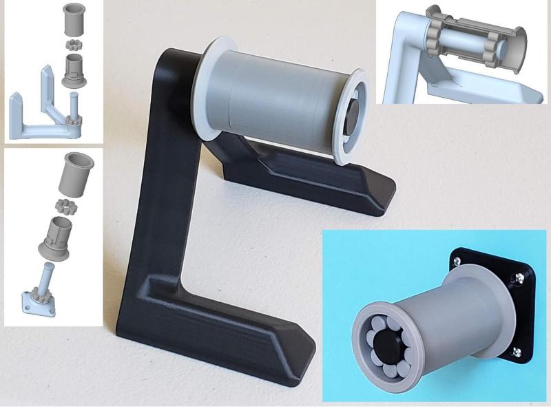 Universal Low Friction Adjustable Spool Holder