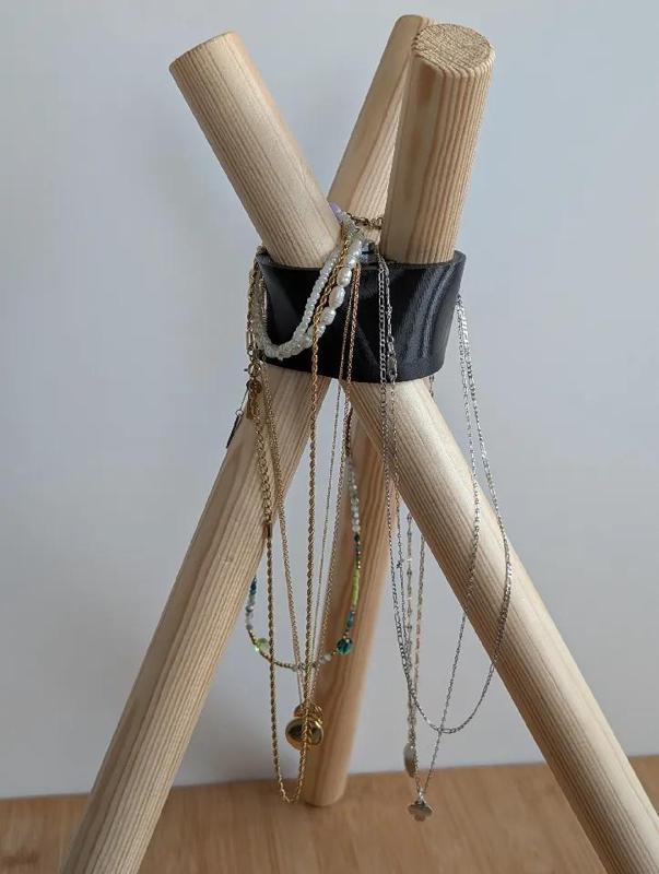 Wooden Tripod With Teepee Style Connector   