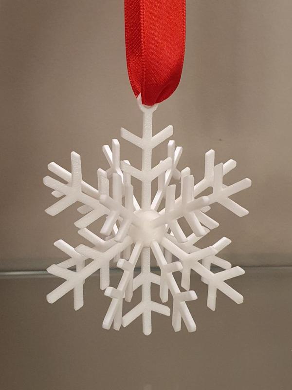 Snowflake for Christmas tree