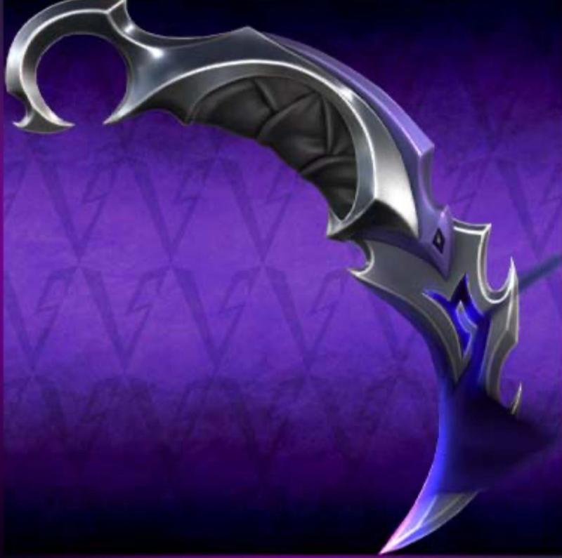 Reaver karambit from valorant
