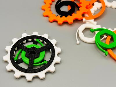 The Clockwork Cog Fidget Toy - Loud and Clicky 