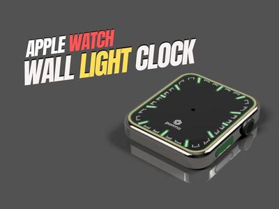 Apple Watch Wall Light Clock