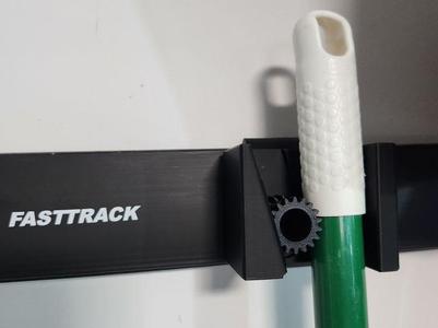 Slotted Large Gravity Broom Holder