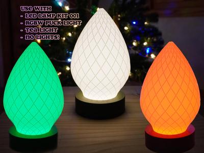 Giant Christmas Bulb Lamp