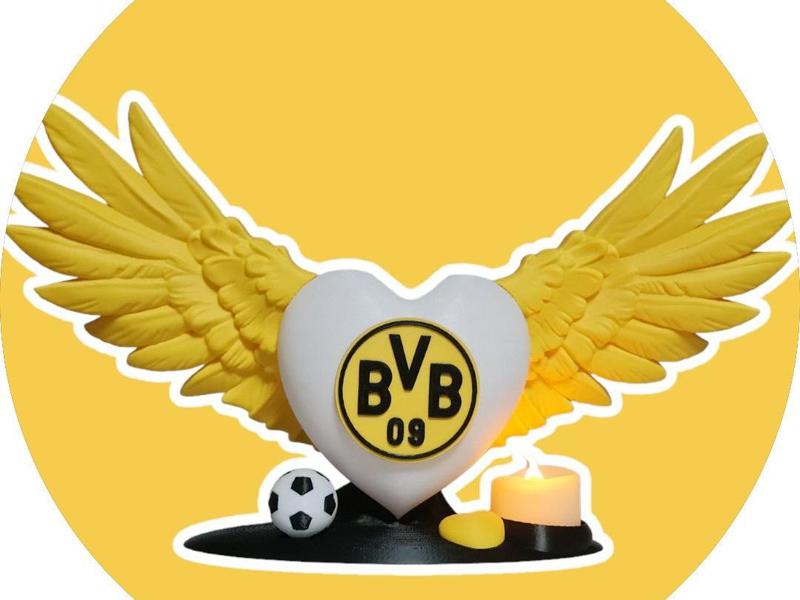 BVB 09 Winged Fan Decor