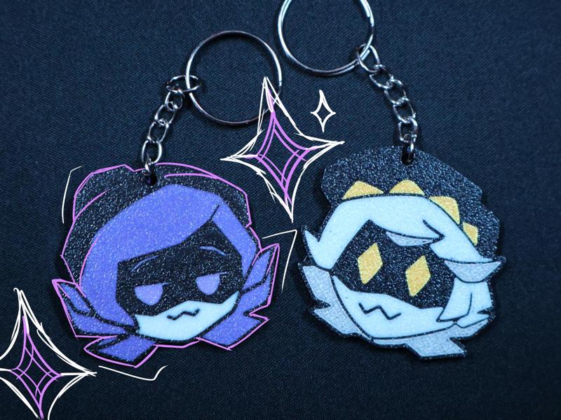 Uzi Keychain Murder Drones Glitch