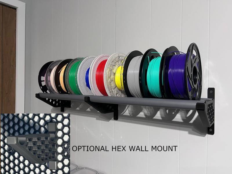 Spool Shelf for 3/4" PVC - HSW plug compatible