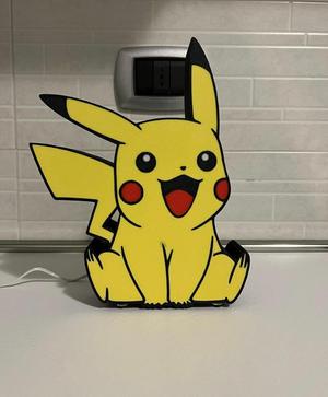 Pikachu lamp 