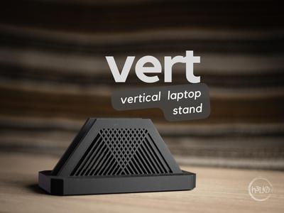 vert · laptop stand