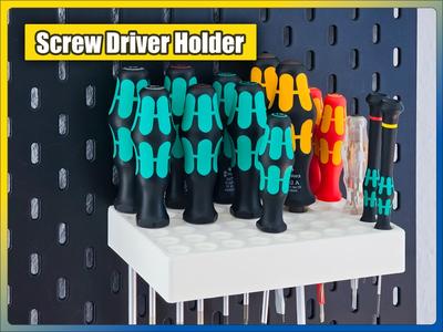 Skadis Screwdriver Holder